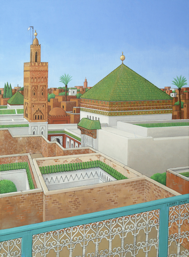 Rooftops, Marrakech von Larry  Smart