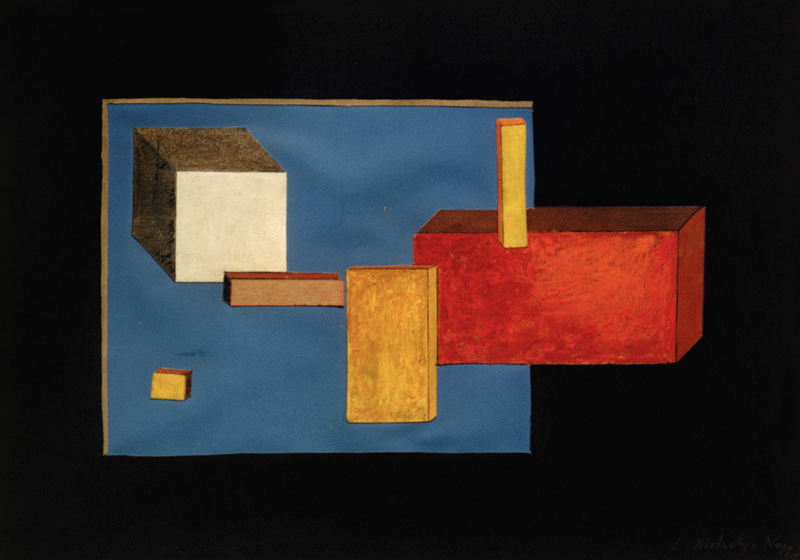 Bühnenelemente von László Moholy-Nagy