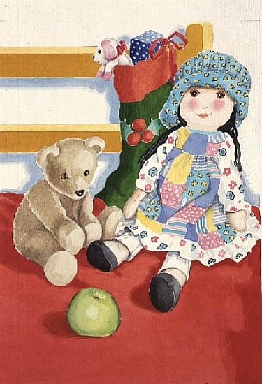 Doll''s Stocking  von Lavinia  Hamer