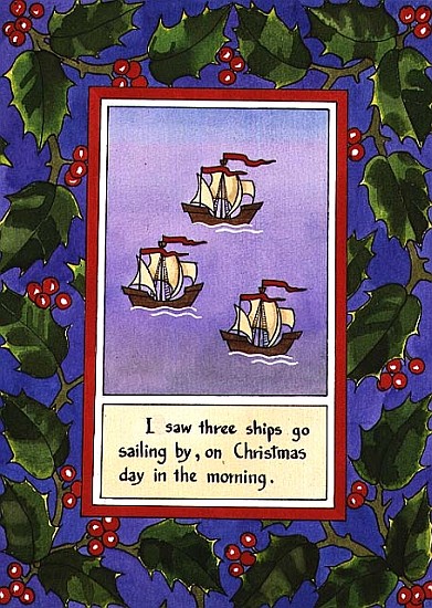 Three Ships  von Lavinia  Hamer