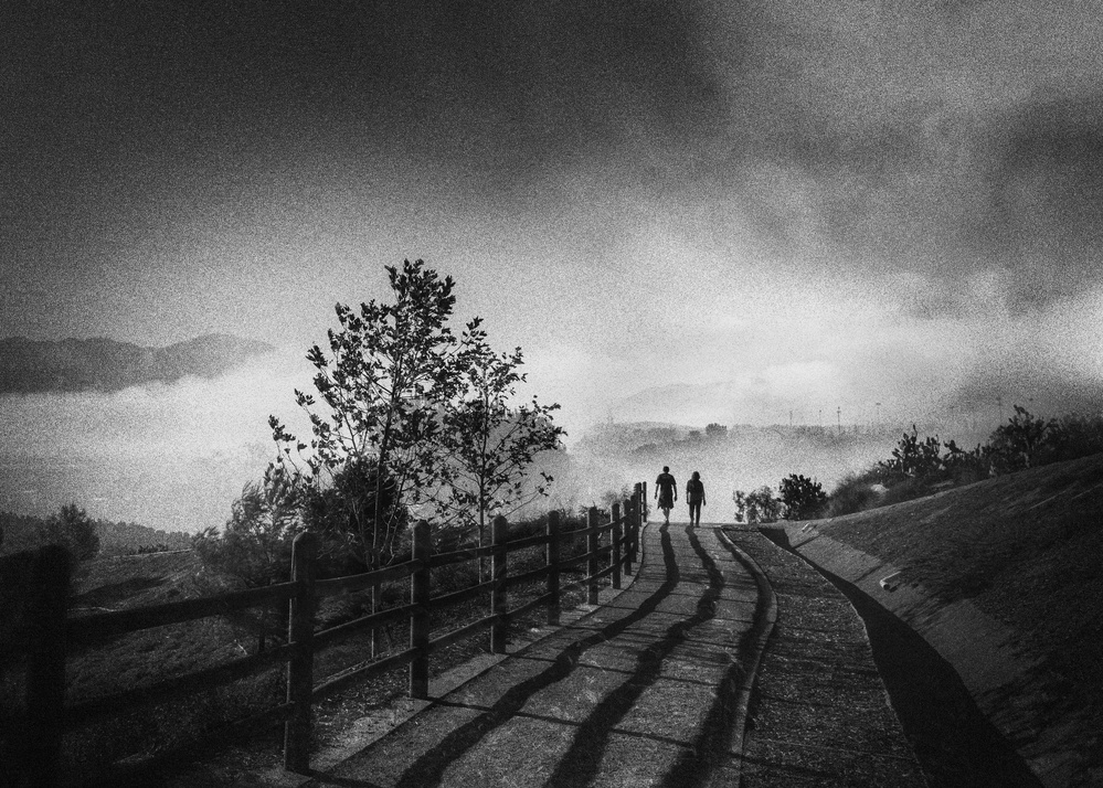 early morning walk von Leah Guo