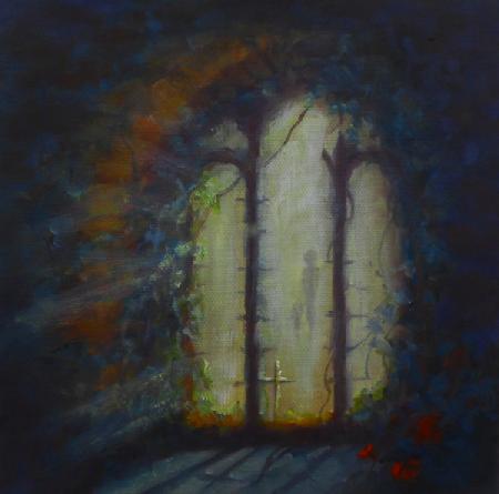 Day Light Light through a ruined church window