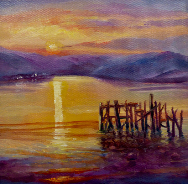 Old Jetty, Isle of Bute von Lee Campbell