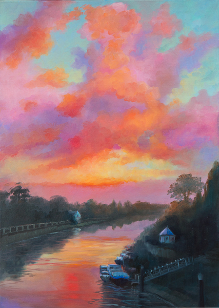 Pastel Surise von Lee Campbell