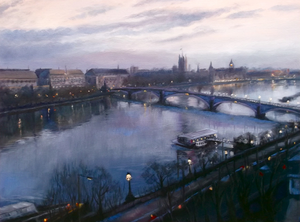 Thames Dawn London Thames von Lee Campbell
