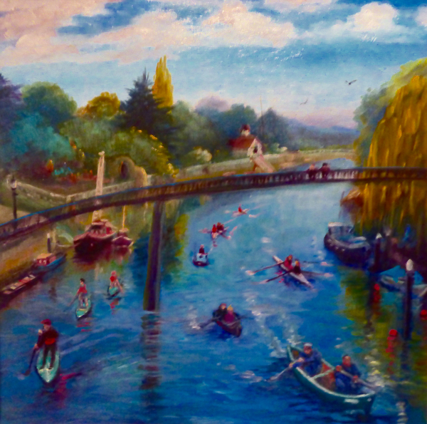 Twickenham Afloat von Lee Campbell
