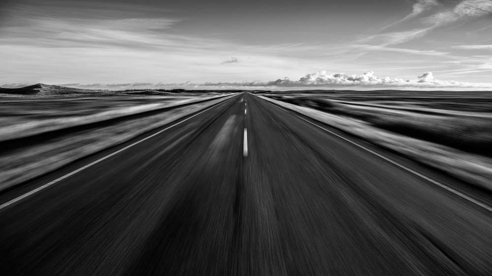 Driving west coast. von Leif Løndal