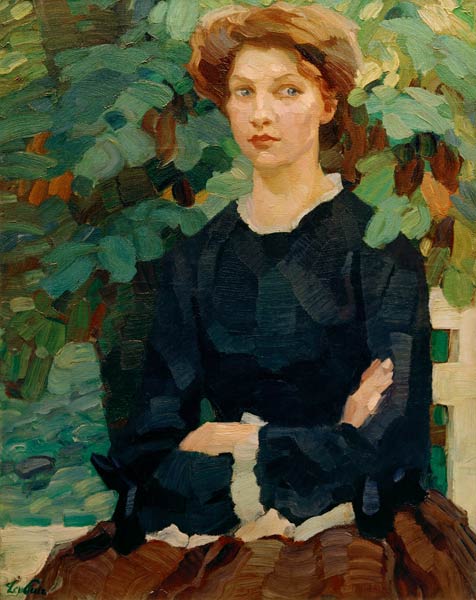 Herbst, 1908. von Leo Putz
