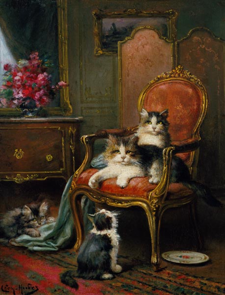 The Favourite Chair von Léon Charles Huber