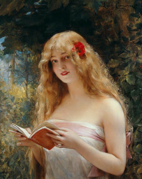 La Belle Liseuse (The Beautiful Reader) von Leon Francois Comerre