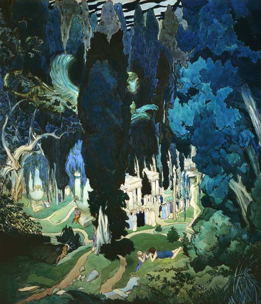 Das Elysion von Leon Nikolajewitsch Bakst