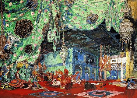 Set design for ''Scheherazade'' Rimsky-Korsakov (1844-1908) 1916