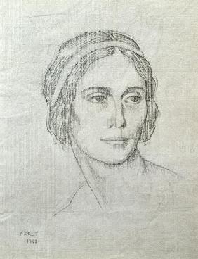 Portrait von Anna Pavlova (1881-1931)