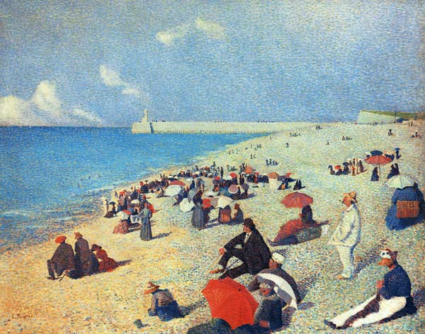 On The Beach von Leon Pourtau