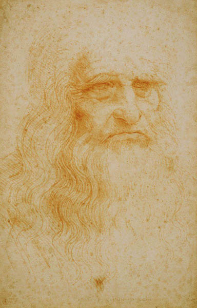 Self portrait, c.1512 von Leonardo da Vinci