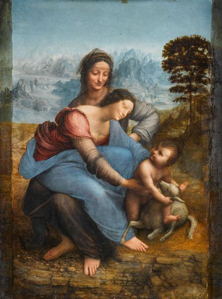 Jungfrau und Kind mit Hl. Anna (nach der Restaurierung von 2012)