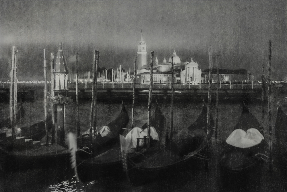 Rainy Night in Venice von Leonid Yermoshkin