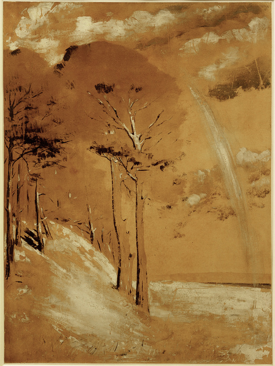 Der Regenbogen vom Beelitzhof von Lesser Ury