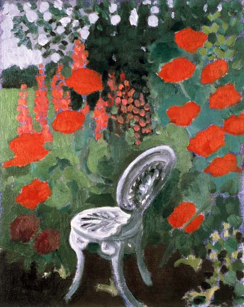 Garden Chair  von Lillian  Delevoryas