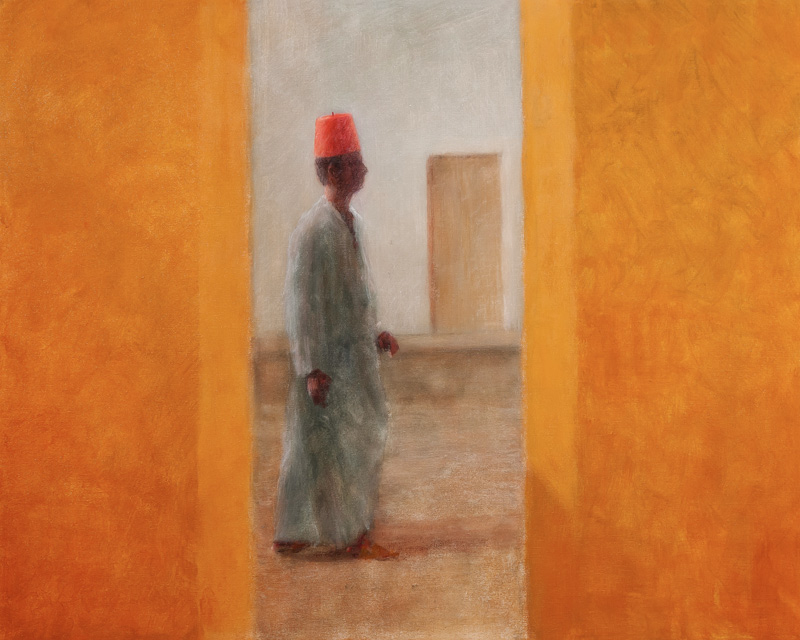 Man, Tangier Street von Lincoln  Seligman