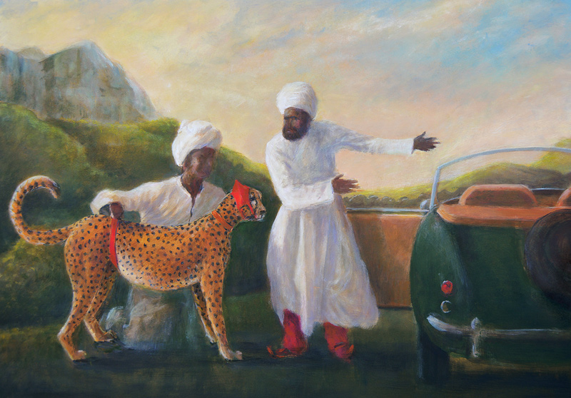 Stubbs Cheetah and Jaguar von Lincoln  Seligman