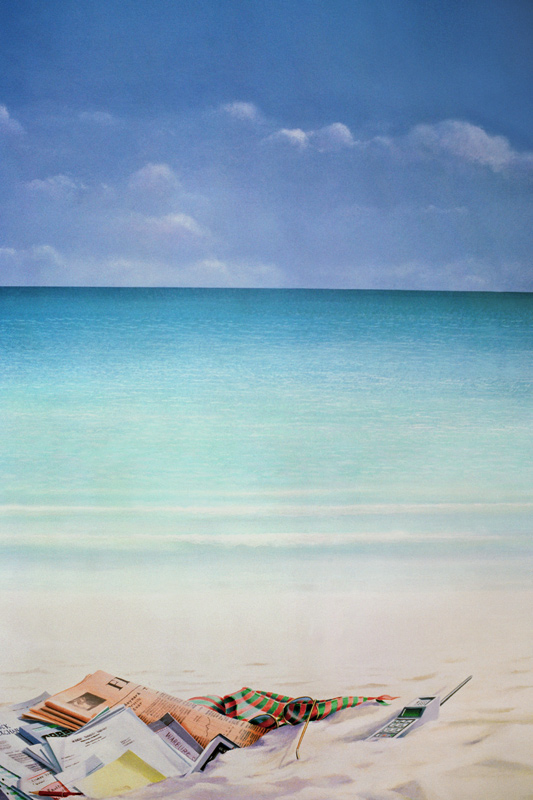 Sun, Sand and Money I  von Lincoln  Seligman