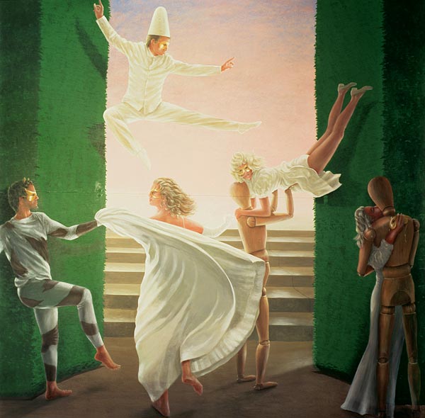 Berkley House Murals - 3 von Lincoln  Seligman