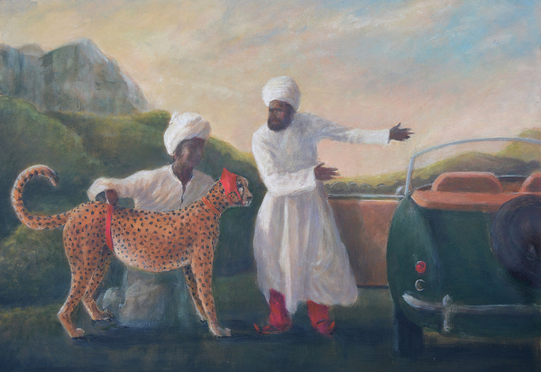 Coaxing cheetah into a Jaguar von Lincoln  Seligman