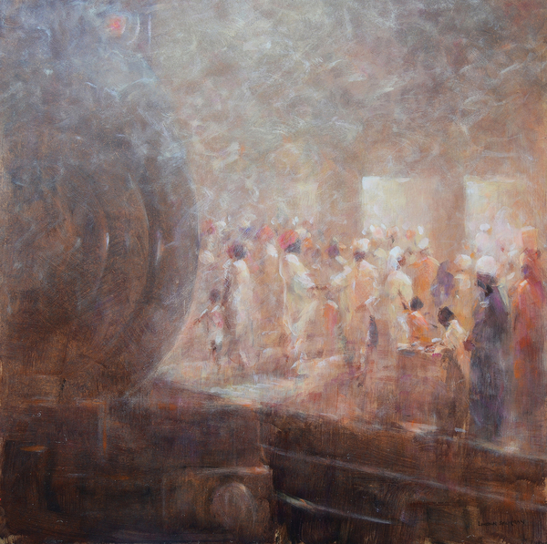 Deoghar at midnight von Lincoln  Seligman