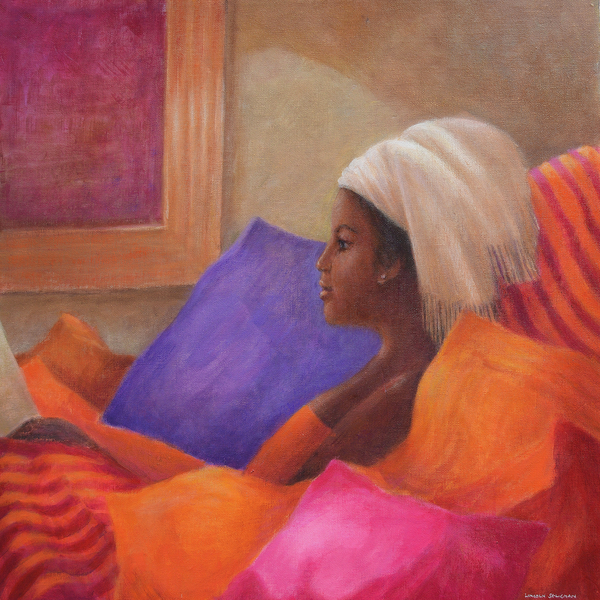 Dorcas reading von Lincoln  Seligman