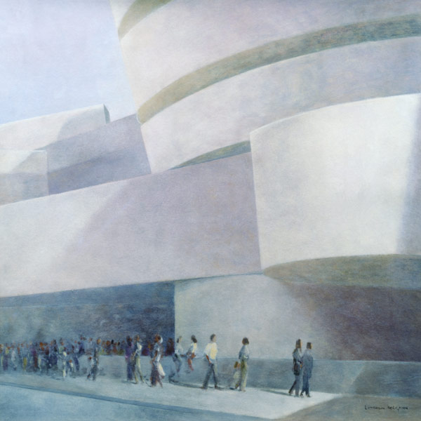 Guggenheim Museum, New York, 2004 (acrylic on canvas)  von Lincoln  Seligman