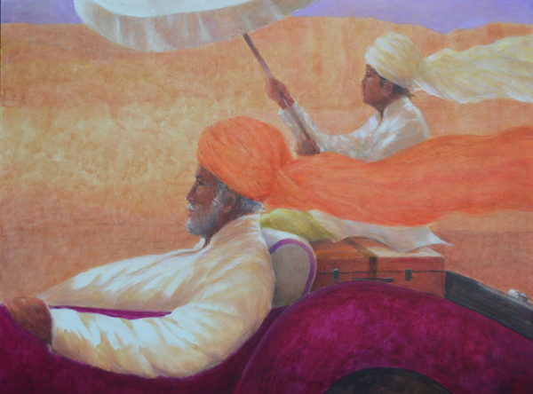 Maharaja and Umbrella von Lincoln  Seligman