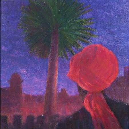Red Turban, dusk, Jodhpur