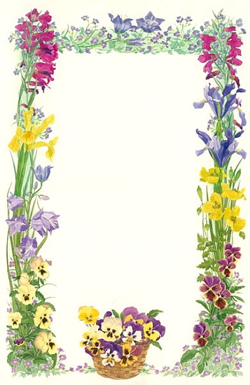 May, 1993 (w/c on paper)  von Linda  Benton