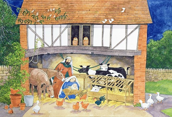 Nativity  von Linda  Benton