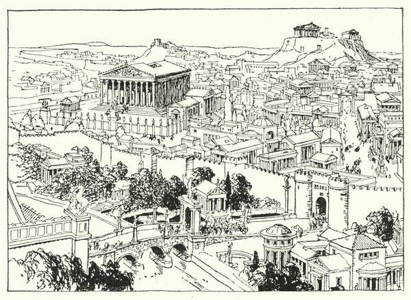 The City of Athens von Linden Miller