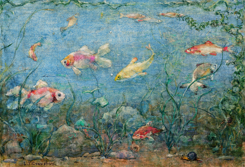 Unterwasser-Szene von Lionel Townsend Crawshaw