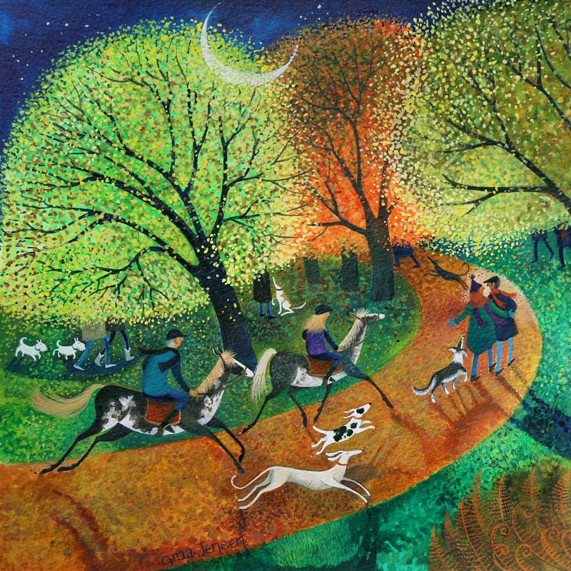 Evening Ride von Lisa Graa Jensen