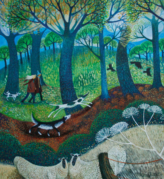 Chilly March Walk von Lisa Graa Jensen