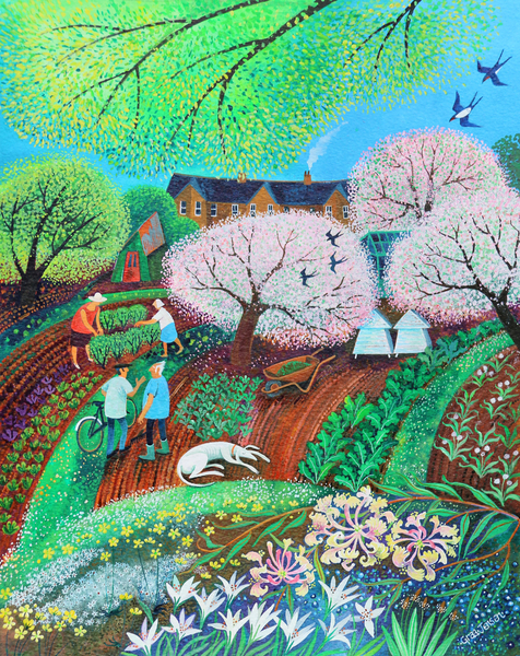 Dozey Dog von Lisa Graa Jensen