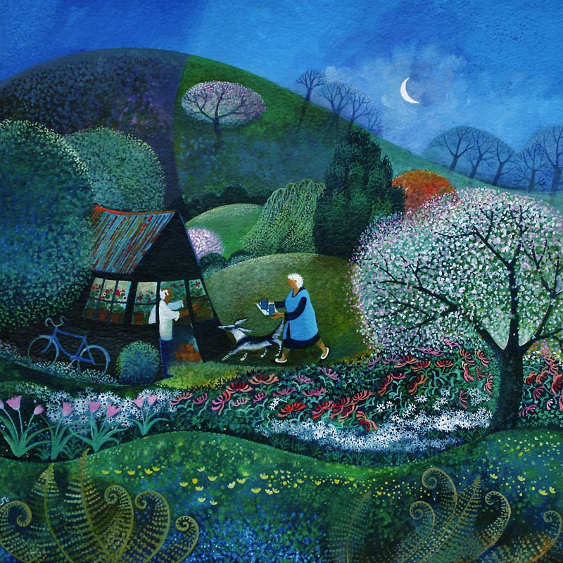 midnight garden von Lisa Graa Jensen