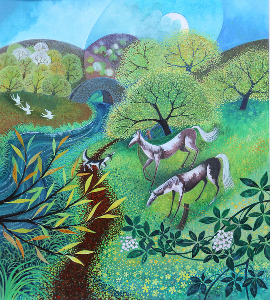 Terns on the River von Lisa Graa Jensen