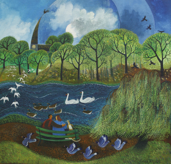 Wimbledon Park Lake von Lisa Graa Jensen