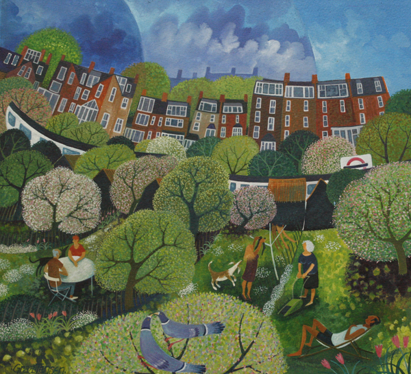 Wimbledon Park Tube von Lisa Graa Jensen