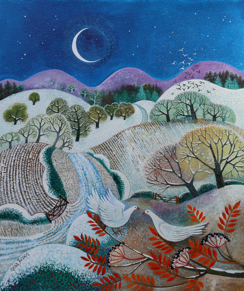 Winter Doves von Lisa Graa Jensen