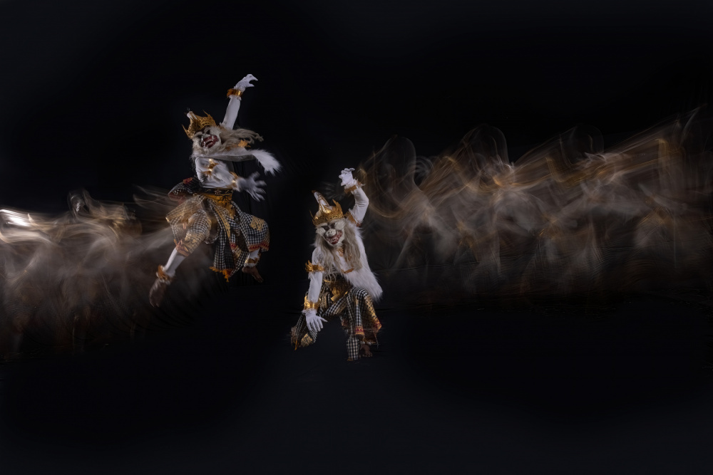 Hanoman - Monkeys god von Lisdiyanto Suhardjo