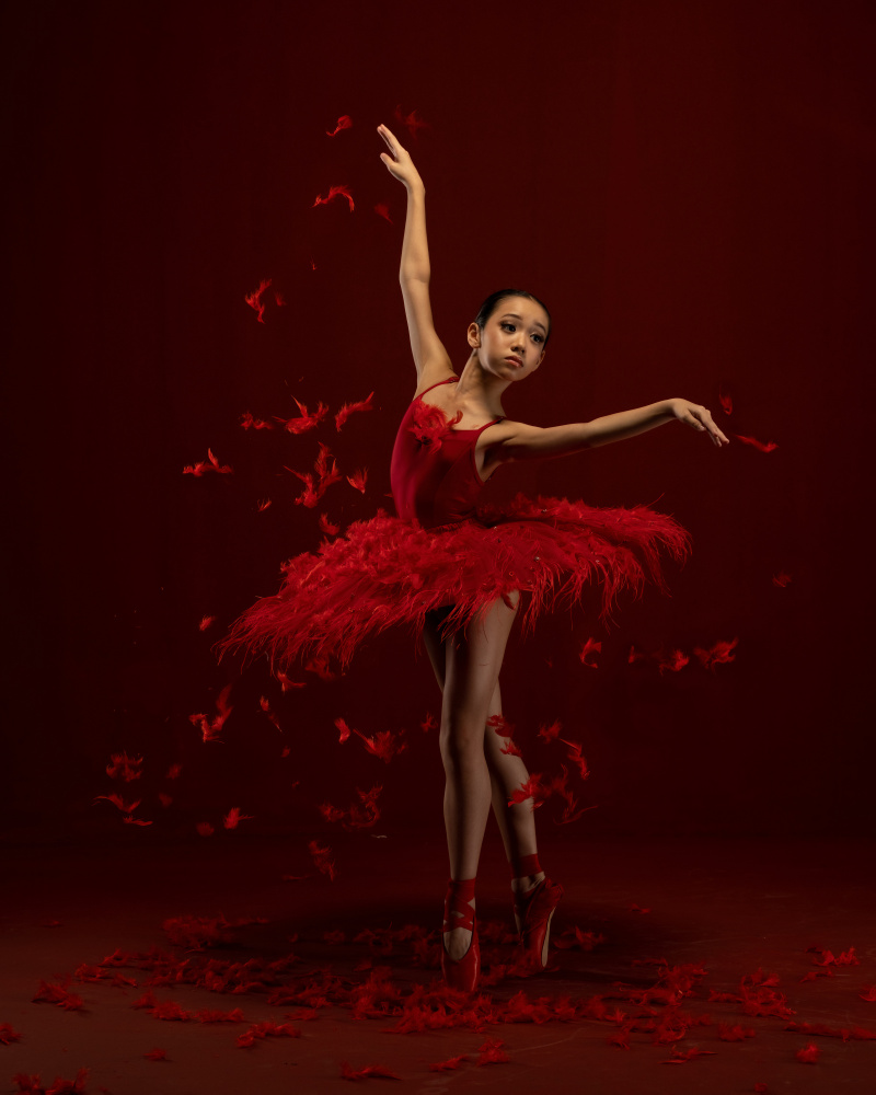 Tiffani In Red von Lisdiyanto Suhardjo