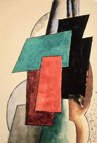 Malerische Architektonik von Ljubow Sergejewna Popowa