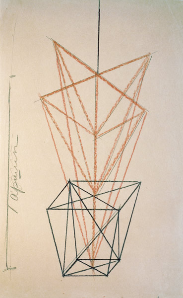 Geranium in einem Topf von Ljubow Sergejewna Popowa