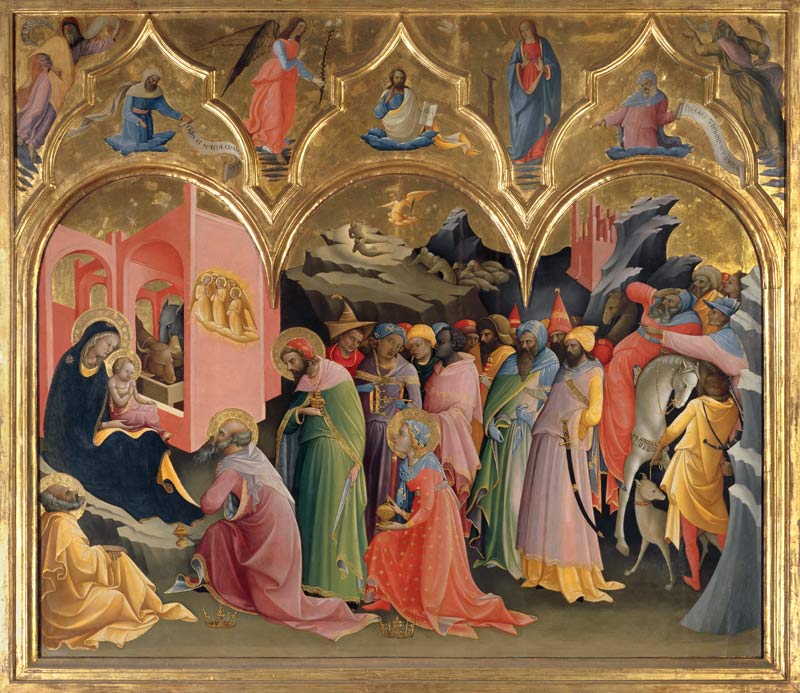 Anbetung der Koenige von Lorenzo di Monaco